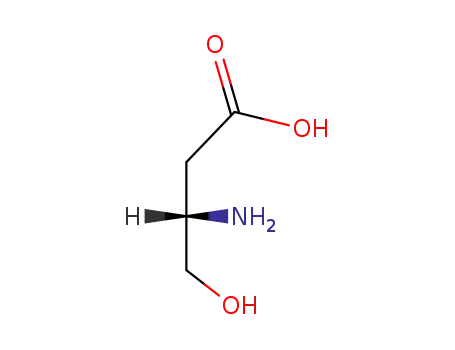 Molecular Structure of 16504-57-7 (D-BETA-HOMOSERINE)