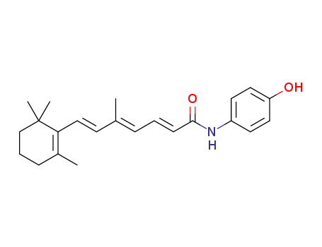 Molecular Structure of 1332483-33-6 (N-(4-hydroxyphenyl)-13-apo-β-caroten-13-amide)