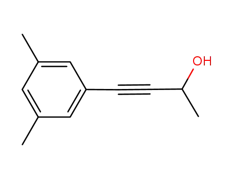 Molecular Structure of 1020212-00-3 (4-(3,5-dimethylphenyl)-3-butyn-2-ol)