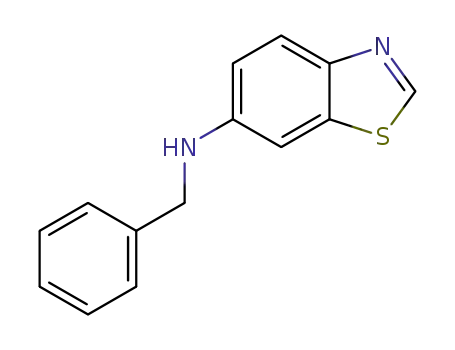 Molecular Structure of 1370531-82-0 (6-(N-benzylamino)benzothiazole)