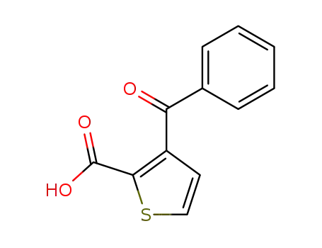 Molecular Structure of 30006-03-2 (3-BENZOYL-2-THIOPHENECARBOXYLIC ACID)