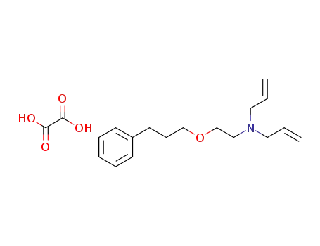 N,N-diallyl-2-(3-phenylpropoxy)ethanamine oxalate