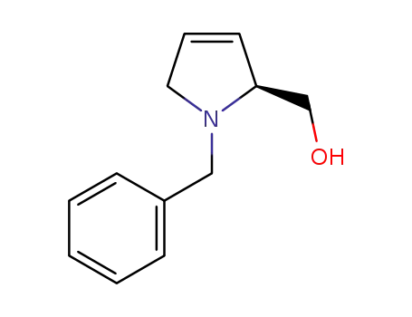 Molecular Structure of 1313436-04-2 ((S)-(1-benzyl-2,5-dihydro-1H-pyrrol-2-yl)methanol)