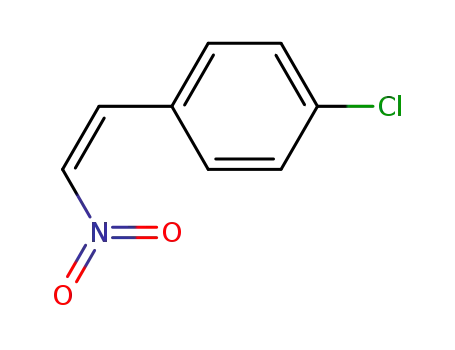 Molecular Structure of 5153-70-8 (4'-CHLORO-BETA-NITROSTYRENE)
