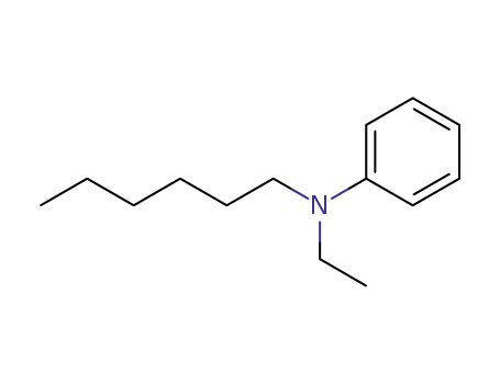 Molecular Structure of 77734-49-7 (Benzenamine, N-ethyl-N-hexyl-)