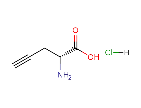 Molecular Structure of 87205-47-8 (D-Propargylglycine)