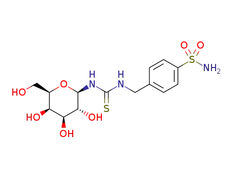 N-[4-(aminosulfonyl)benzyl]-N'-(β-D-galactopyranosyl)thiourea