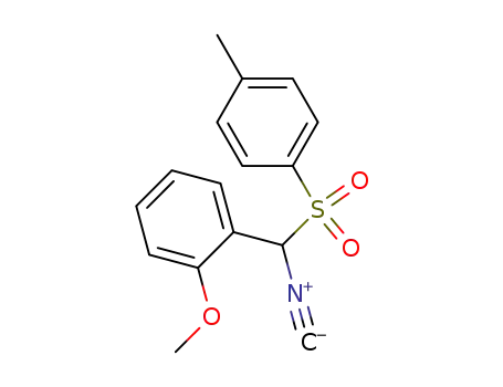 Molecular Structure of 263389-53-3 (ISOCYANO(2-METHOXYPHENYL)METHYL-4-METHYLPHENYL SULFONE)