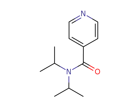 Molecular Structure of 77924-05-1 (N,N-Diisopropylisonicotinamide)