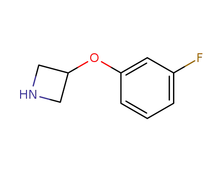 Molecular Structure of 106860-03-1 (3-(3-fluorophenoxy)azetidine)