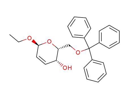 ethyl 2,3-dideoxy-6-O-trityl-α-D-threo-hex-2-enopyranoside