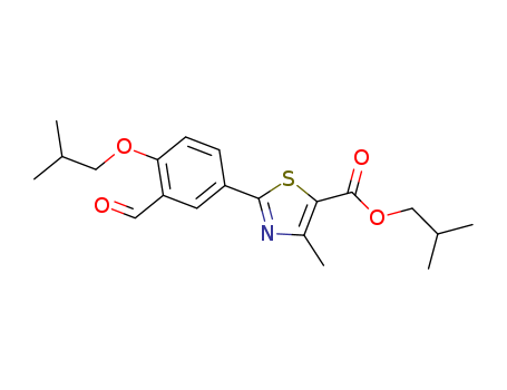 2-(3-formyl-4-isobutyloxy phenyl)-4-methyl-thiazole-5-carboxylic acid isobutyl ester