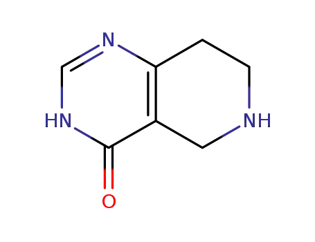 Molecular Structure of 756437-41-9 (5,6,7,8-TETRAHYDROPYRIDO[4,3-D]PYRIMIDIN-4(3H)-ONE)