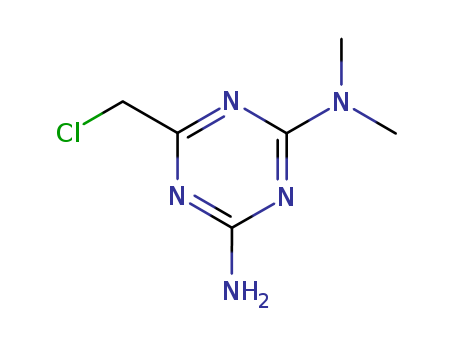 6-(chloromethyl)-N,N-dimethyl-1,3,5-triazine-2,4-diamine