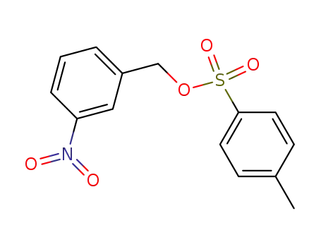 Molecular Structure of 39628-92-7 (Benzenemethanol, 3-nitro-, 4-methylbenzenesulfonate (ester))