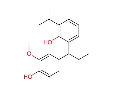 Phenol, 4-[1-[2-hydroxy-3-(1-methylethyl)phenyl]propyl]-2-methoxy-