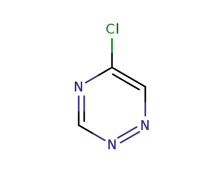 Molecular Structure of 1216085-30-1 (5-chloro-(1,2,4-triazine))
