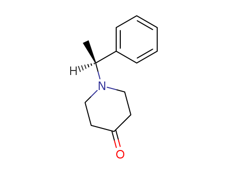 1-[(1S)-1-phenylethyl]piperidin-4-one