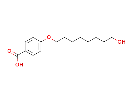 Molecular Structure of 140918-53-2 (4-(8-HYDROXYOCTYLOXY)BENZOIC ACID)