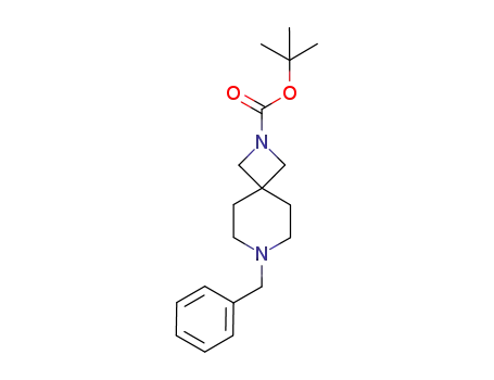 Molecular Structure of 929301-99-5 (N-BOC-7-BENZYL-2,7-DIAZASPIRO[3.5]NONANE)