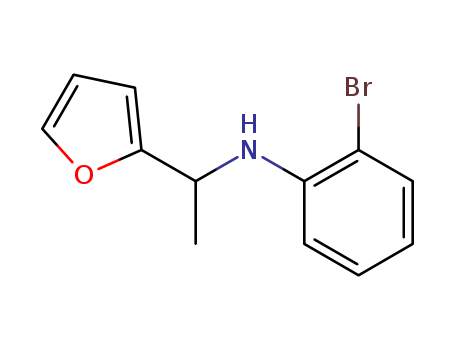 (2-bromophenyl)(1-furan-2-ylethyl)amine