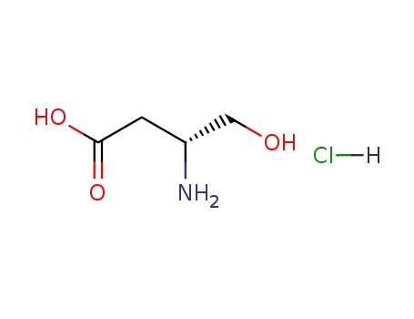 Molecular Structure of 196950-52-4 (L-Homoserine hydrochloride)