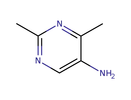 Molecular Structure of 35733-53-0 (5-Amino-2,6-dimethylpyrimidine)