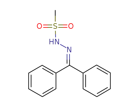Molecular Structure of 1244620-37-8 (N'-(diphenylmethylene)methanesulfonohydrazide)