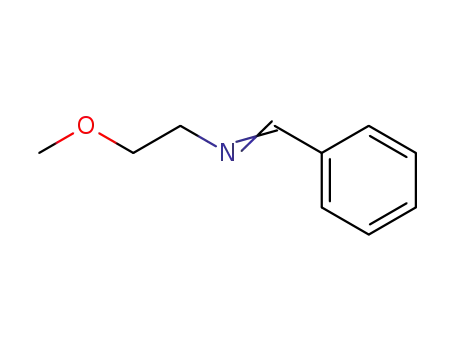 Molecular Structure of 105427-43-8 (Ethanamine, 2-methoxy-N-(phenylmethylene)-)