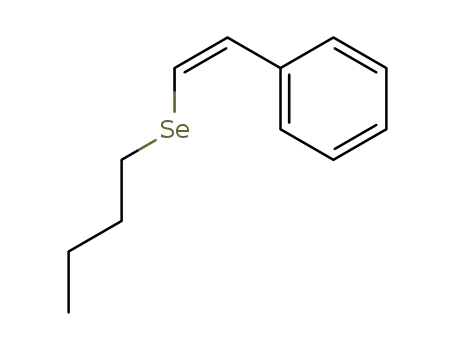 Molecular Structure of 105821-97-4 (Benzene, [2-(butylseleno)ethenyl]-, (Z)-)