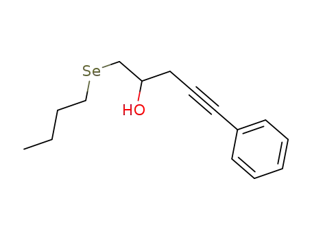 1-butylseleno-2-hydroxy-5-phenyl-pent-4-yne