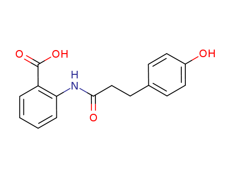 2-(3-(4-hydroxyphenyl)propanamido)benzoic acid
