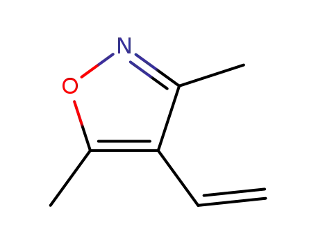 Molecular Structure of 59402-51-6 (Isoxazole, 4-ethenyl-3,5-dimethyl-)