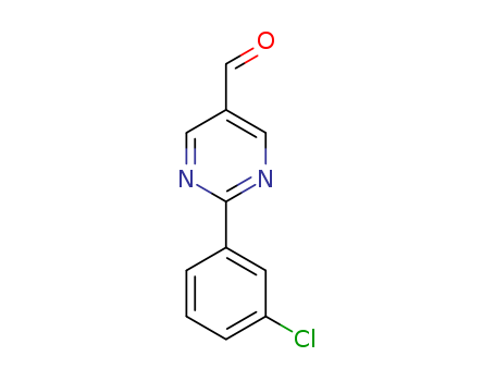 2-(3-chlorophenyl)pyrimidine-5-carbaldehyde