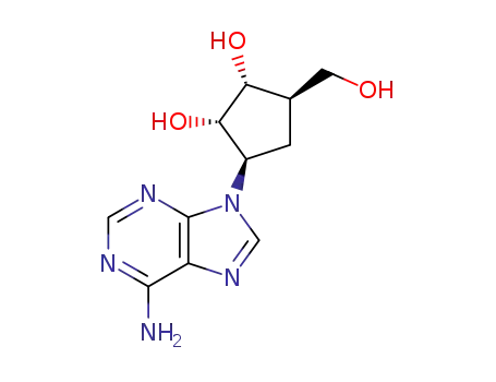 Molecular Structure of 19186-33-5 (ARISTEROMYCIN)