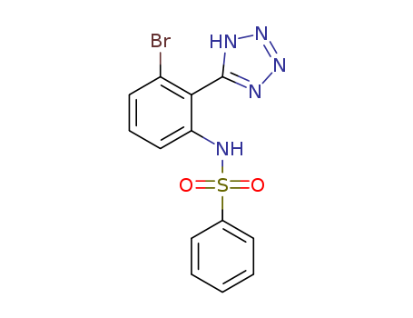 N-[3-bromo-2-(1H-tetrazol-5-yl)-phenyl]-benzenesulfonamide(1392091-30-3)