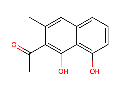 1-(1,8-dihydroxy-3-methyl-naphthalen-2-yl)ethanone
