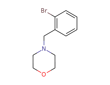Molecular Structure of 91130-51-7 (4-(2-Bromobenzyl)morpholine)