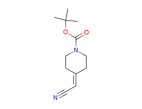 tert-butyl 4-(cyanomethylene)cyclohexylcarbamate