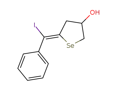 (E)-5-(iodo(phenyl)methylene)tetrahydroselenophen-3-ol
