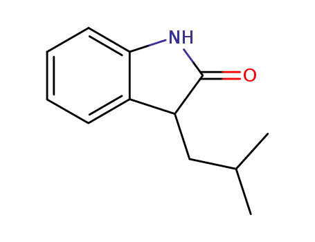 Molecular Structure of 251550-17-1 (3-Isobutyl-2-oxindole)