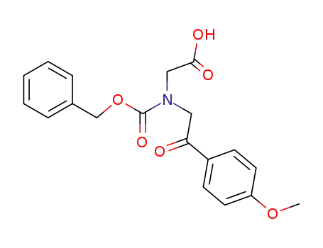 Glycine,
N-[2-(4-methoxyphenyl)-2-oxoethyl]-N-[(phenylmethoxy)carbonyl]-