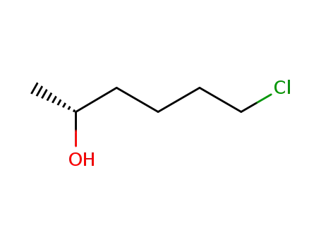 Molecular Structure of 154885-33-3 ((R)-6-CHLORO-2-HEXANOL)