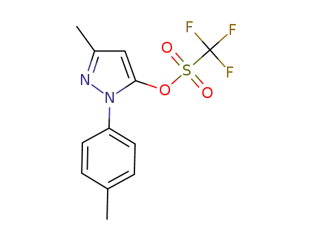 3-methyl-1-p-tolyl-1H-pyrazol-5-yl trifluoromethanesulfonate