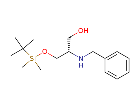 (S)-2-(benzylamino)-3-((tert-butyldimethylsilyl)oxy)propan-1-ol(794518-59-5)