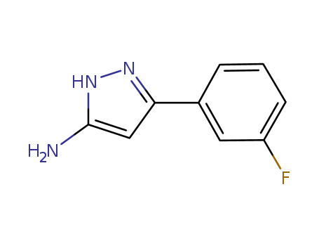 5-(3-fluoro-phenyl)-2H-pyrazol-3-ylamine