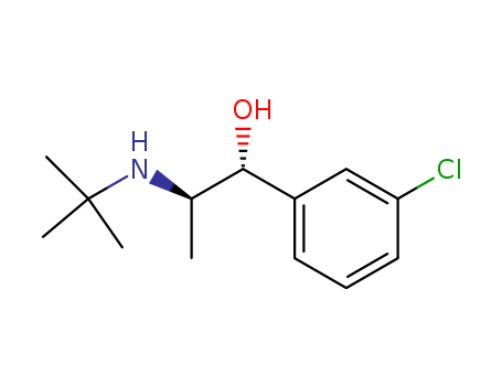 Benzenemethanol,3-chloro-a-[(1R)-1-[(1,1-dimethylethyl)amino]ethyl]-,(aR)-rel-