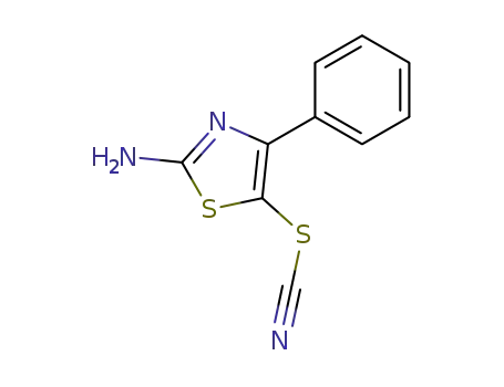 (2-Amino-4-phenyl-1,3-thiazol-5-yl) thiocyanate