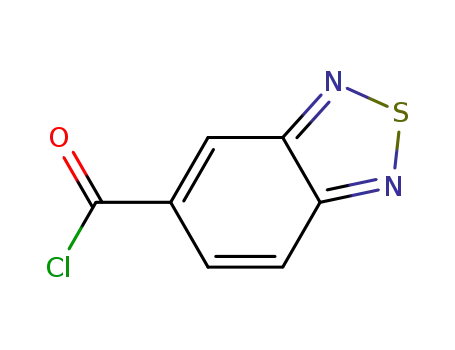 Molecular Structure of 321309-31-3 (2,1,3-BENZOTHIADIAZOLE-5-CARBONYL CHLORIDE)