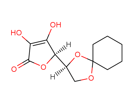 (+)-5,6-O-CYCLOHEXYLIDENE-L-ASCORBIC ACIDCAS